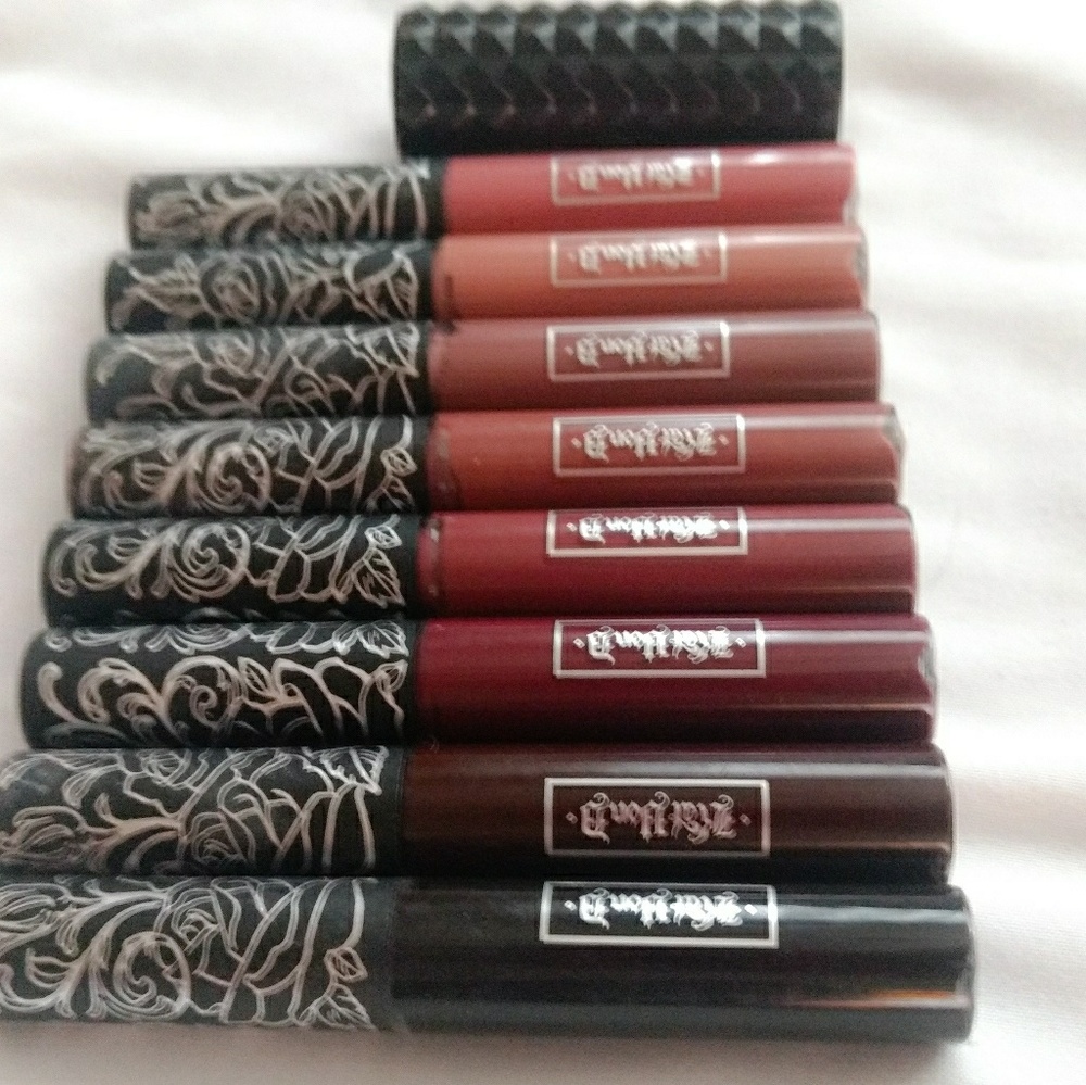 SOLD!! Kat Von D Long Wear Mini Matte Lipstick Set